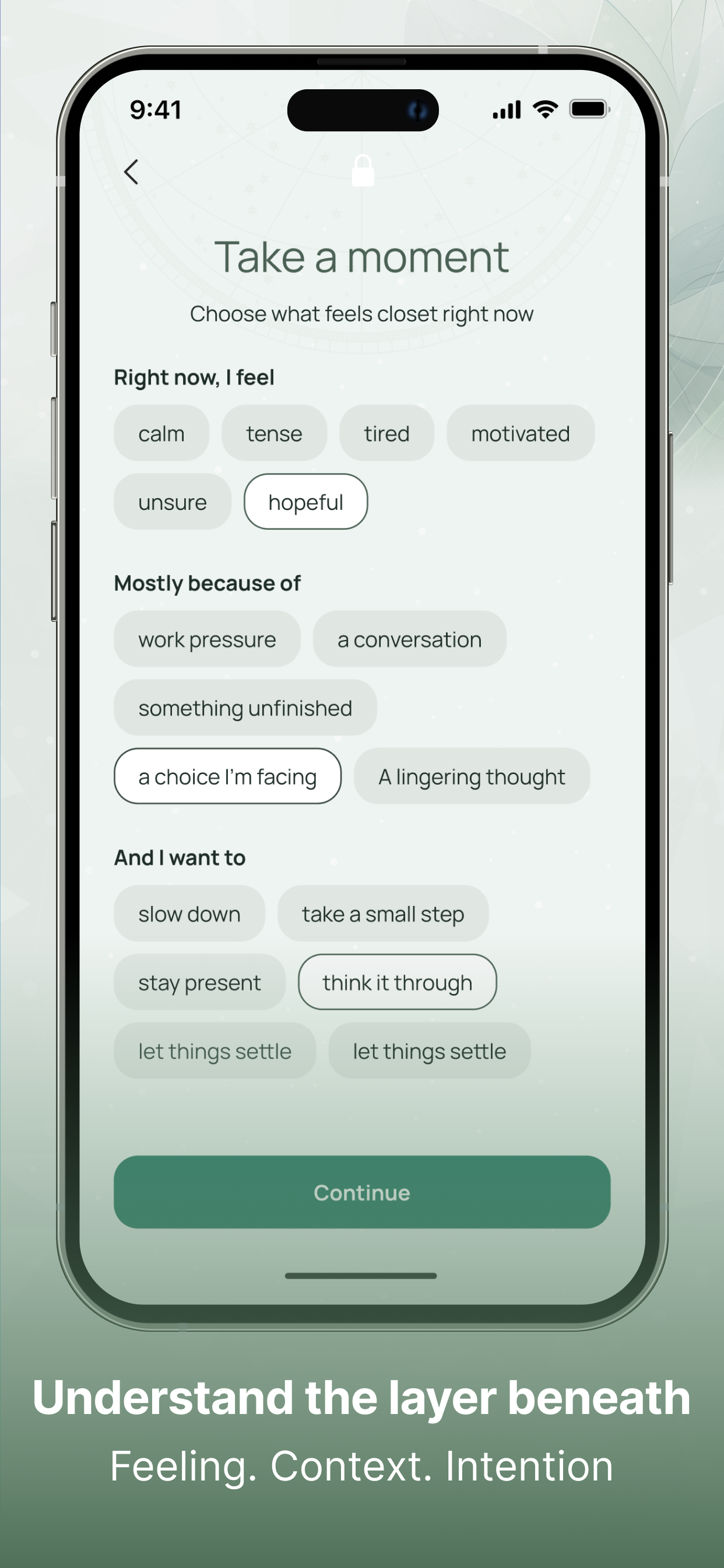 Still app screen 3