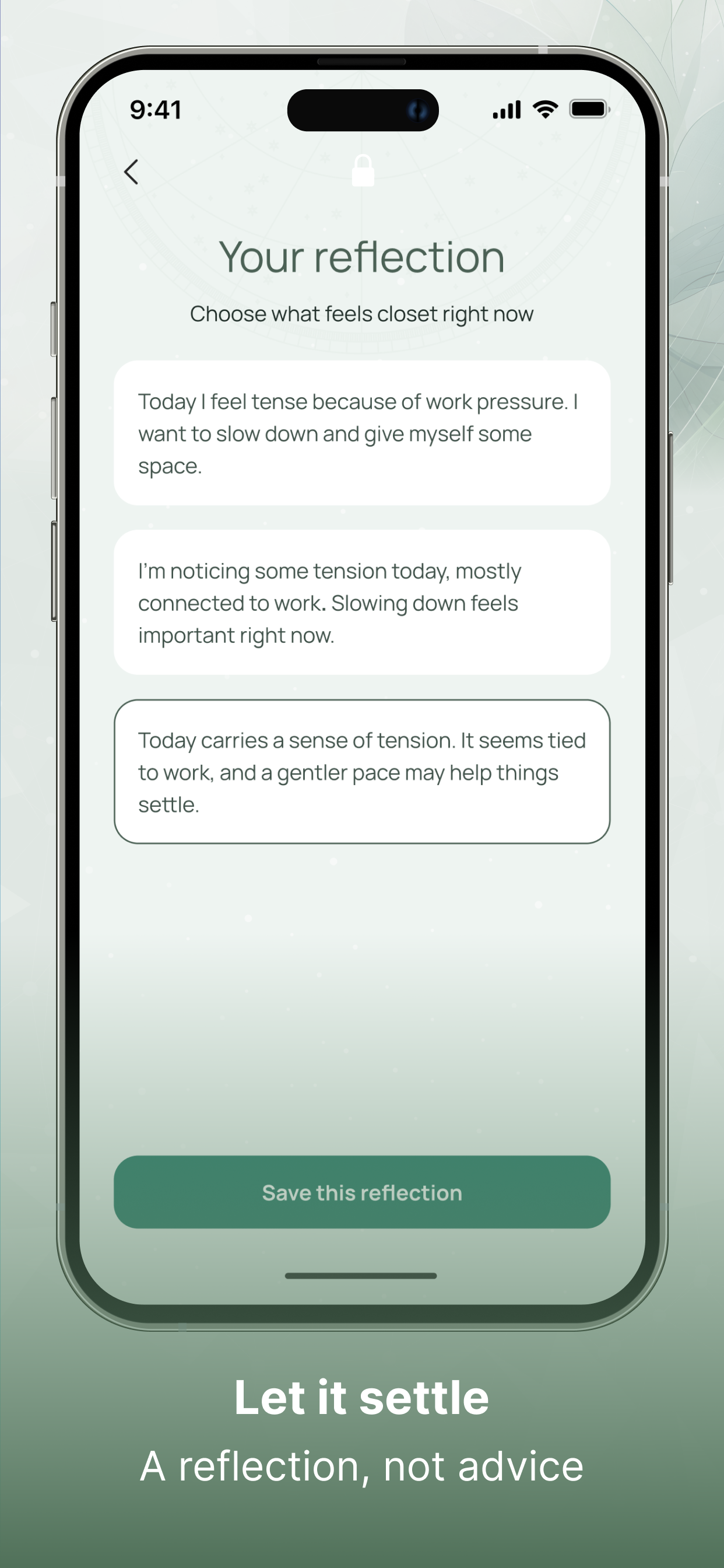 Still app screen 4